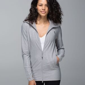Lululemon Stride Jacket II Heathered Medium Grey / Ambient Grey